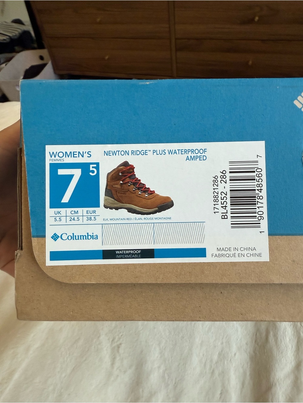 Columbia Newton Ridge Plus Waterproof Hiking Boots - Picture 10 of 10
